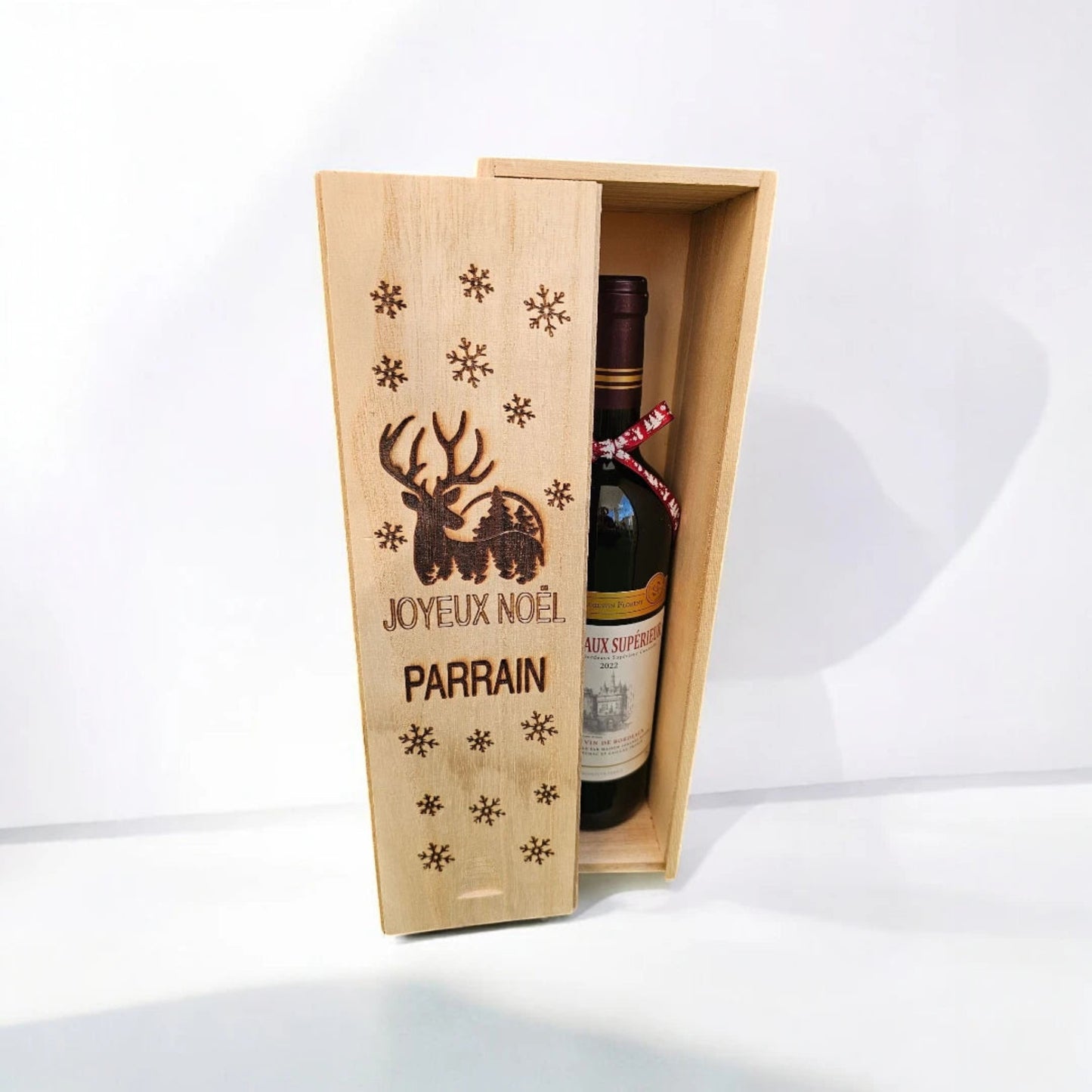 Caisse à vin personnalisé