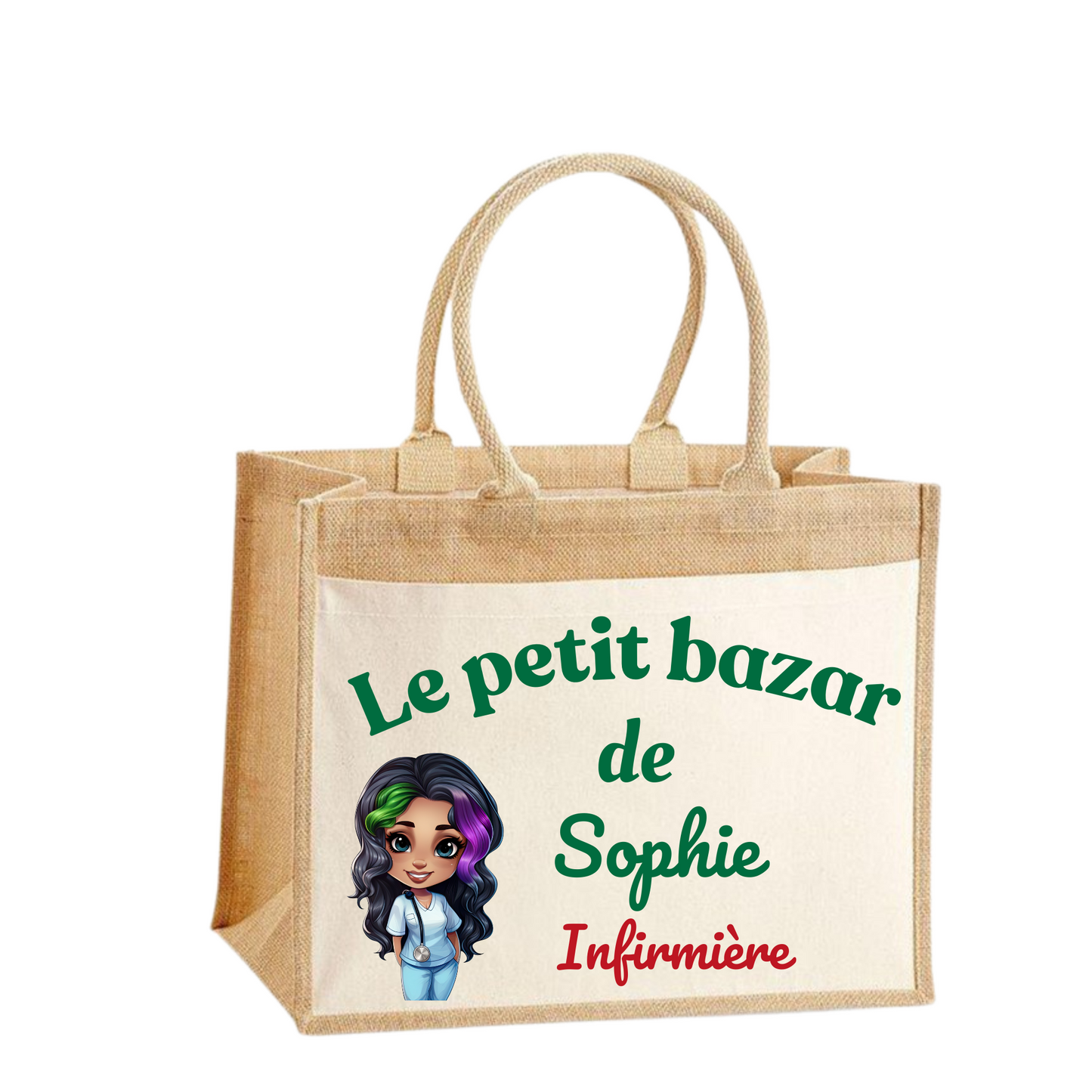 Sac personnalisé Aide-soignante / Infirmière