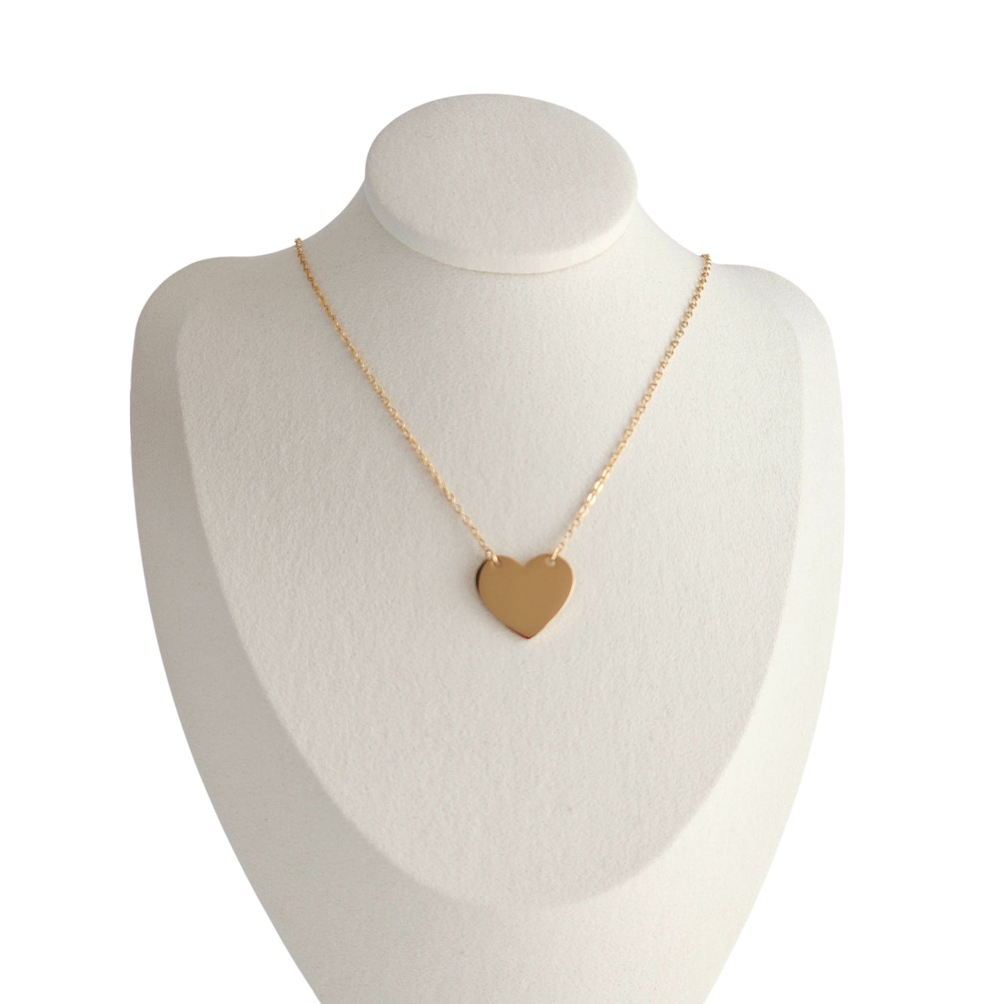 Collier pendentif cœur personnalisable
