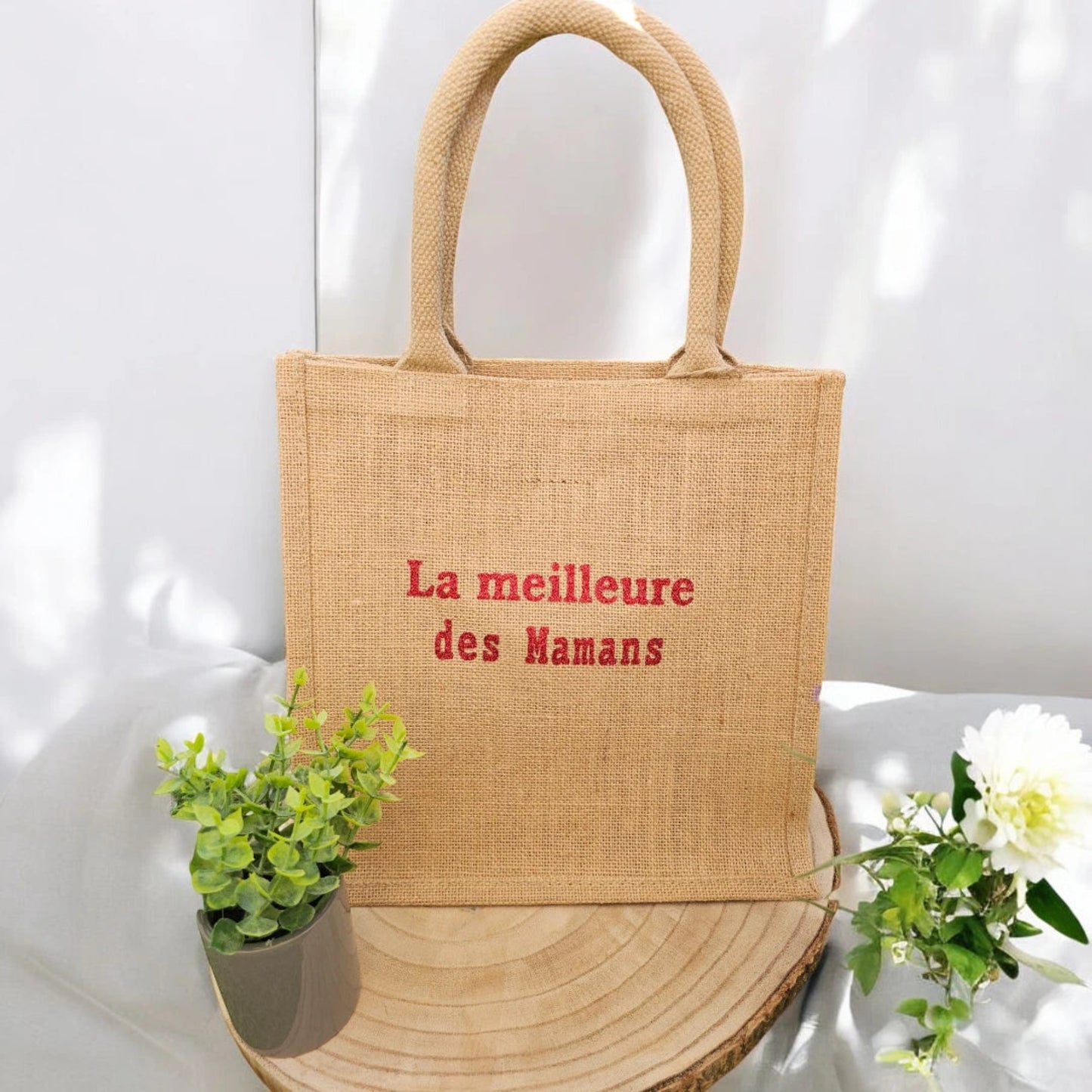 Petit sac en jute