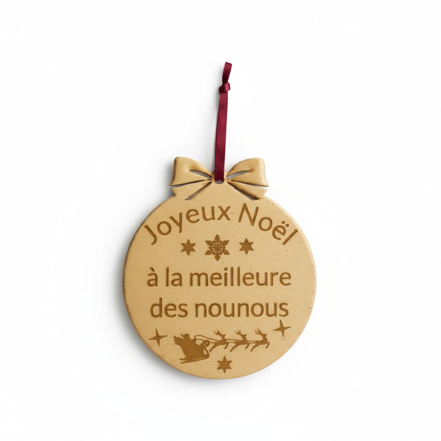 Boule Joyeux Noël "Nounou"