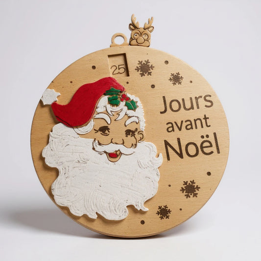 compte a rebours de Noël